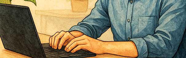 Mann hat Risiko ein Burnout zu entwickeln