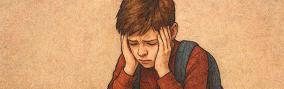 Kind leidet unter Mobbing in der Schule